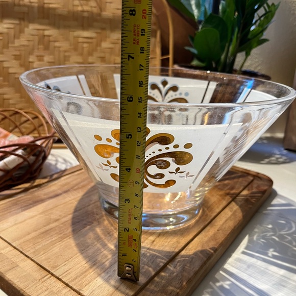 Vintage gold plated serving bowl - Picture 8 of 8